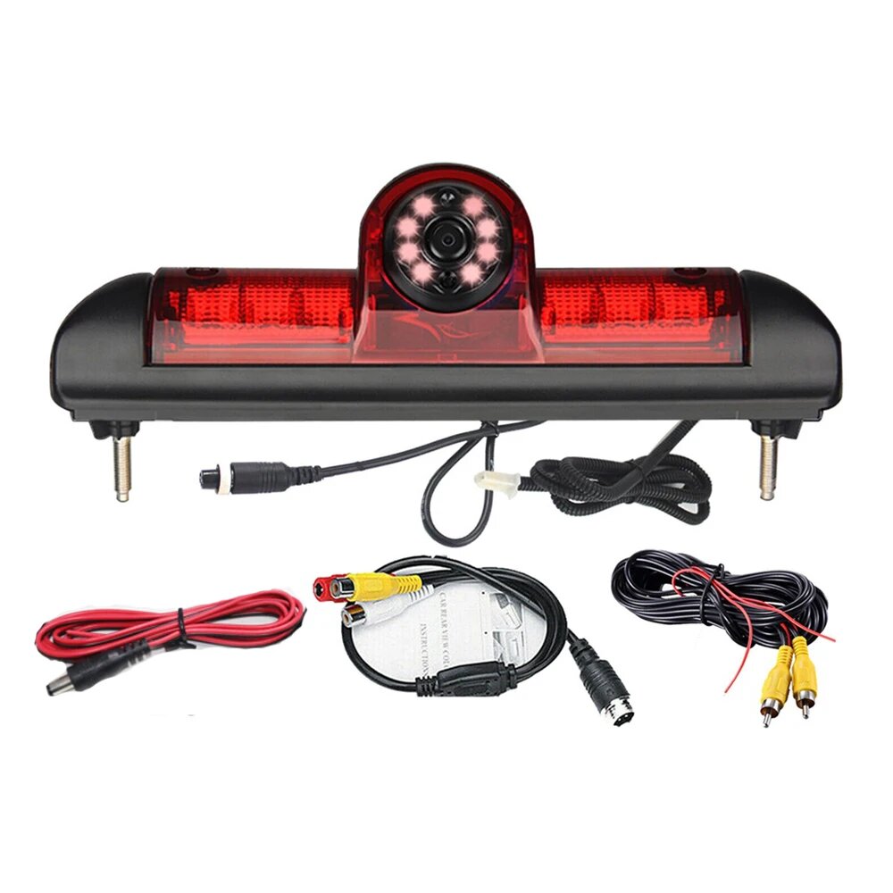 170-градусный автомобильный 3-й стоп-сигнал, камера заднего вида, водонепроницаемая камера ночного видения, обратный ход для Fiat Ducato Peugeot Boxer Citroen Jumper
