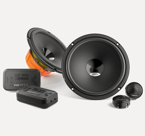 Изображение товара Динамики 2-полосные компонентные с кроссоверами (160 Вт, 16.5 см, 2 шт) HERTZ DSK 165.3