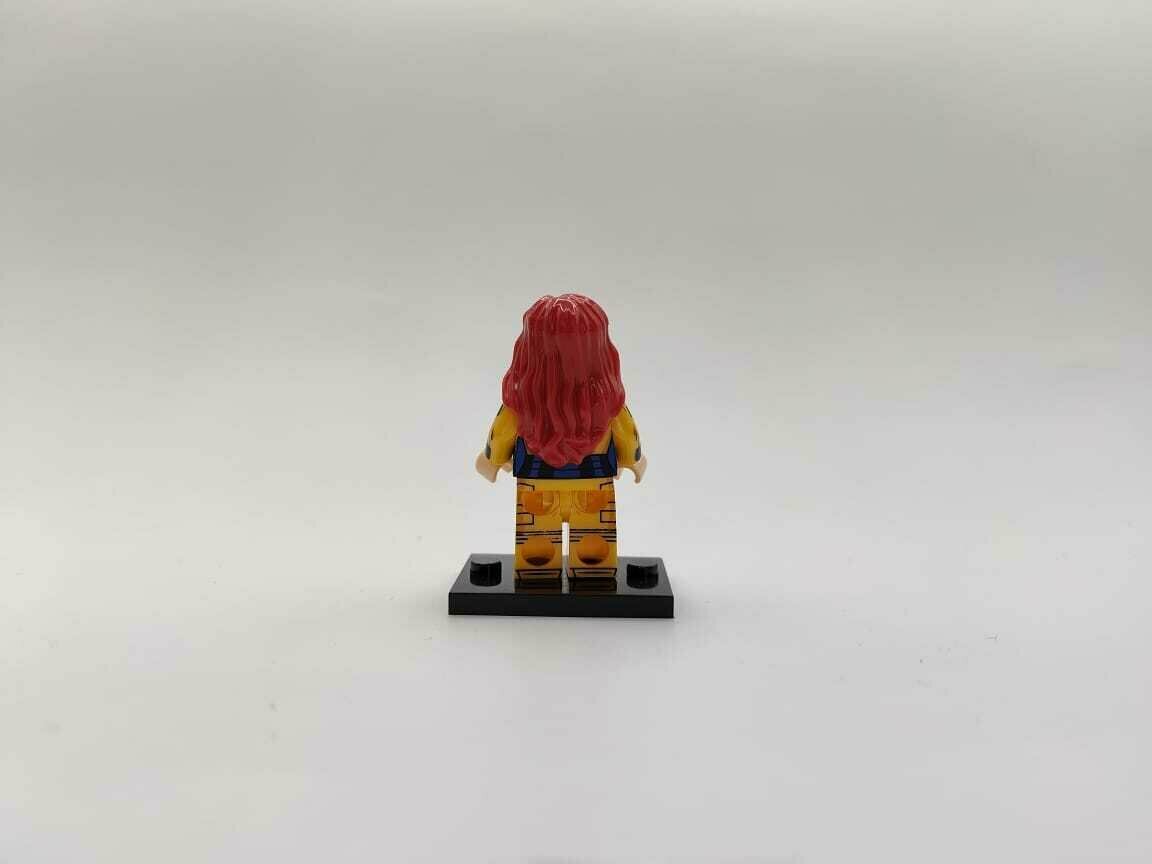 Минифигурка "Джин Грей", фигурка персонажа из вселенной "Люди Икс", совместима с конструкторами Lego — фото 1