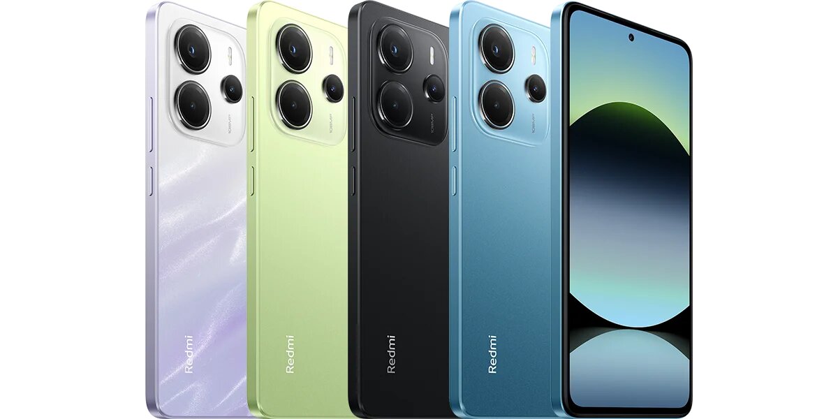 Смартфон Xiaomi Redmi Note 14, 8ГБ/256ГБ, Ru, OLED, 6.67", 120 Гц, Android 14, OCEAN BLUE — фото 1