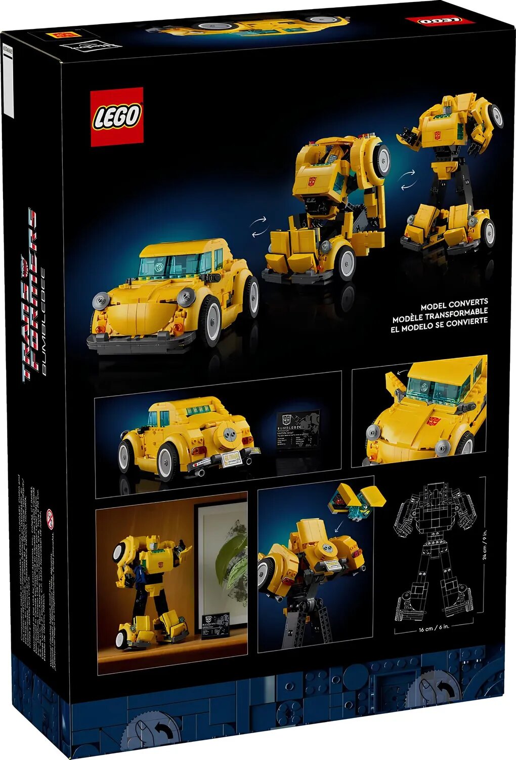 Конструктор LEGO Icons 10338 Bumblebee — фото 1
