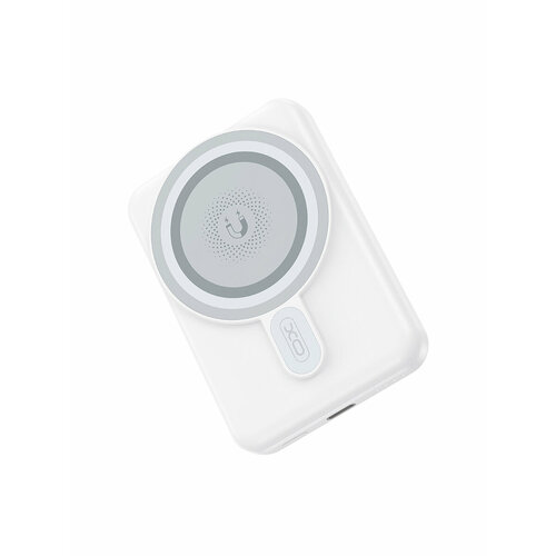 Внешний аккумулятор Power Bank XO PR264 для 10000mAh 20W PD беспроводная зарядка 15W MagSafe Type-C LED индикатор белый 2380₽