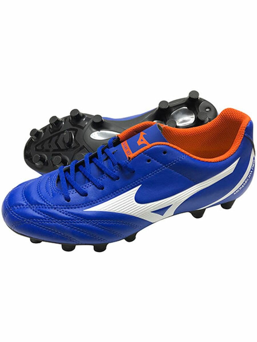 Бутсы Mizuno, размер 8 UK, синий/белый