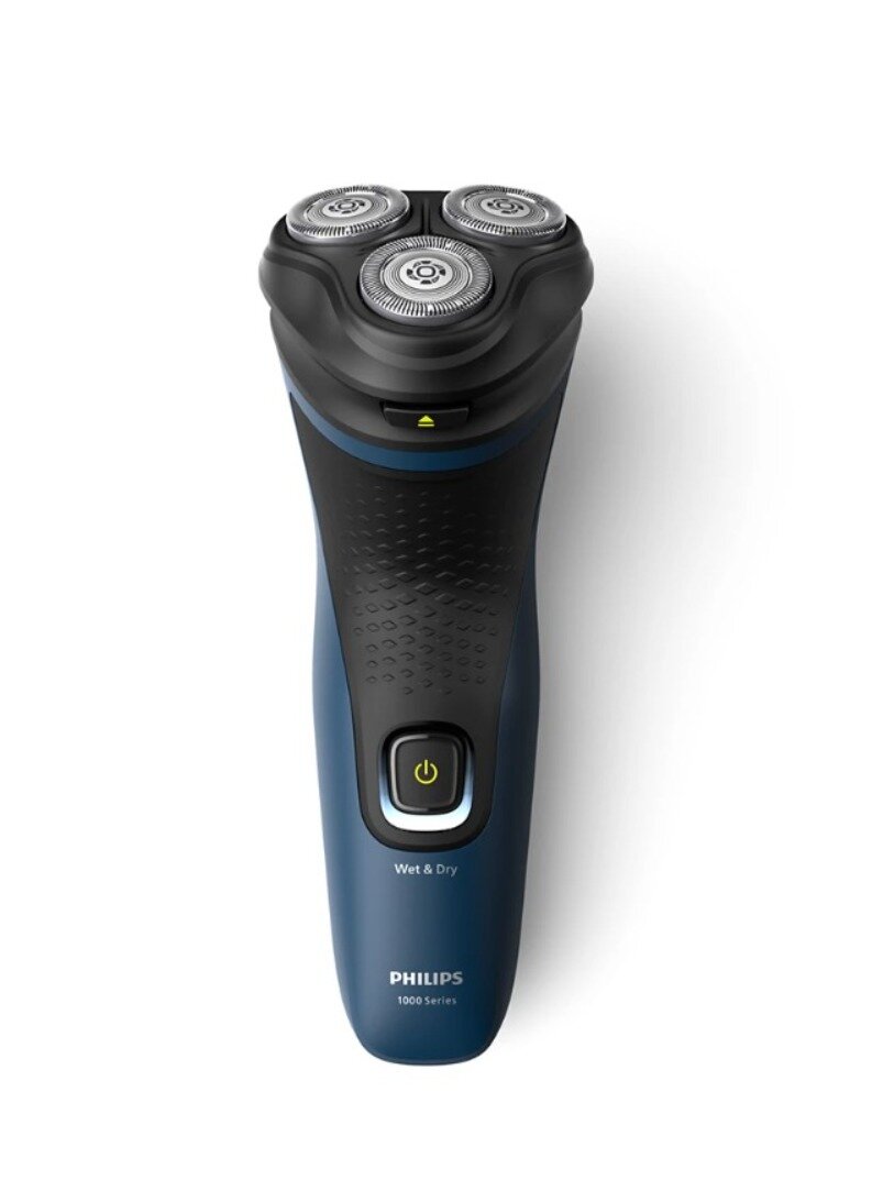 Обзор: Электробритва роторная PHILIPS Shaver 1000 Series S1151/00, синий/черный