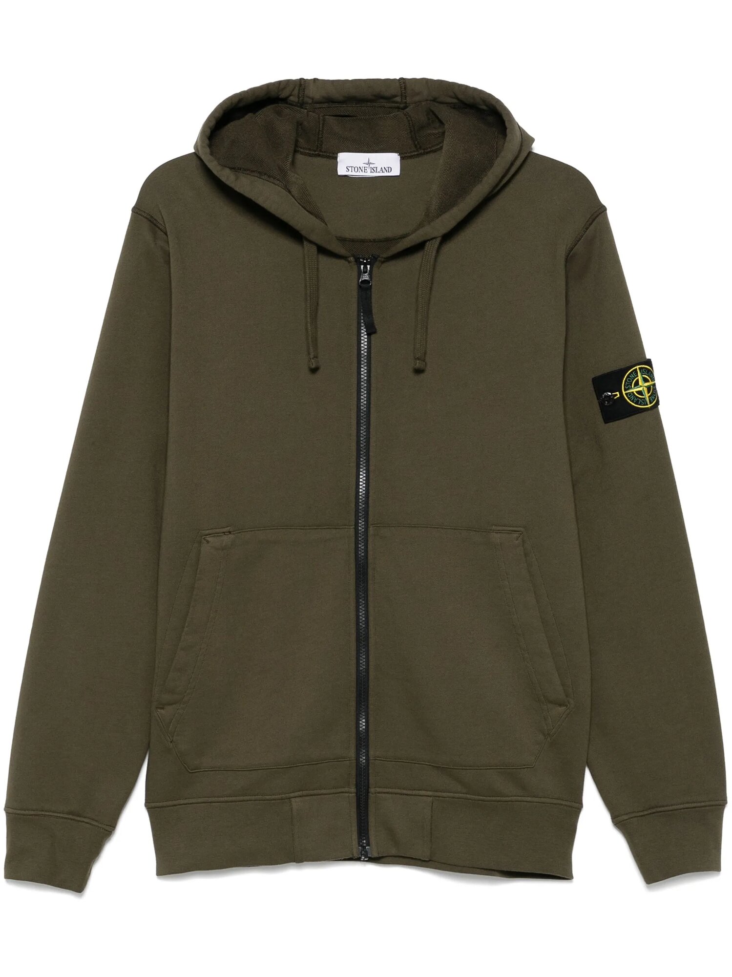 Худи Stone Island Compass, размер L, , зелёный