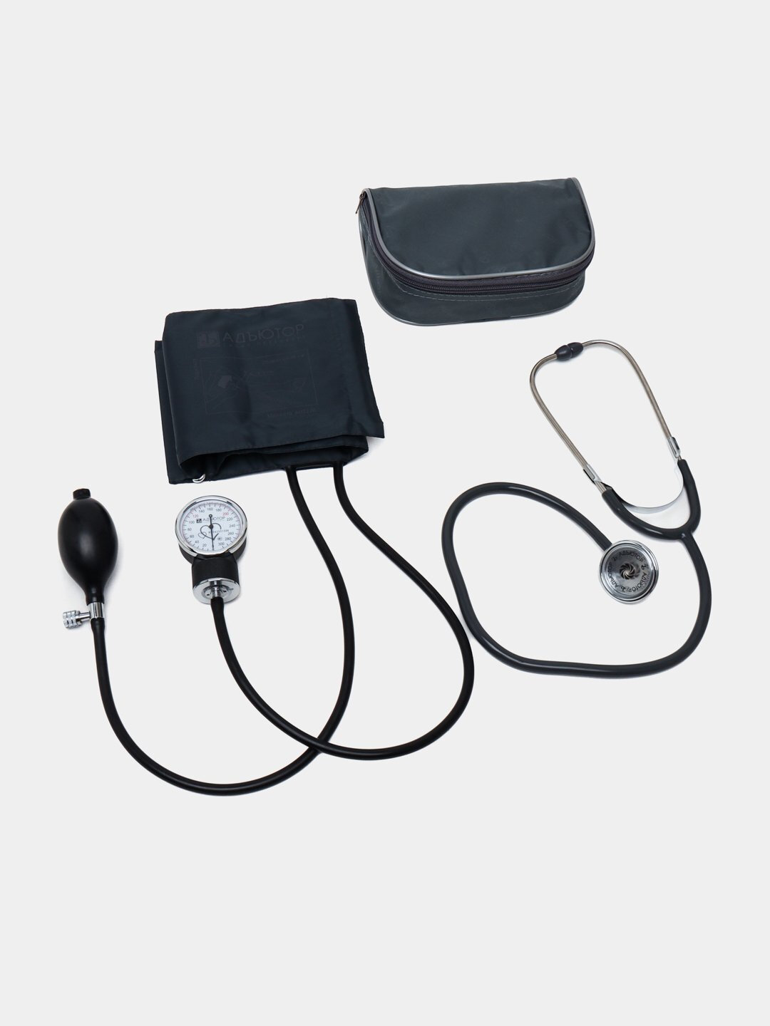 Тонометр Адъютор, механический, для измерения давления и ритма — фото 1