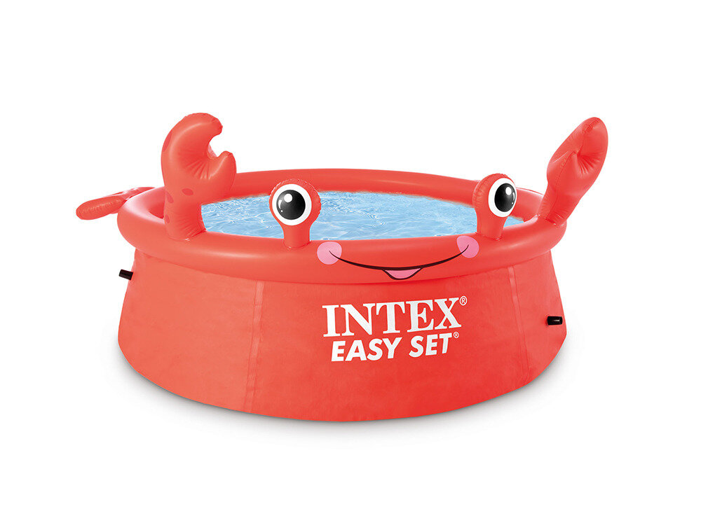 Надувной бассейн INTEX круглый Easy Set 183х51 см, Веселый краб, артикул 26100