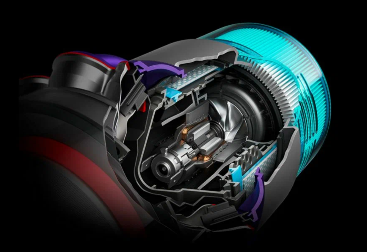 Пылесос Dyson Gen5Detect Absolute (SV23) EU, purple/iron/purple — фото 1