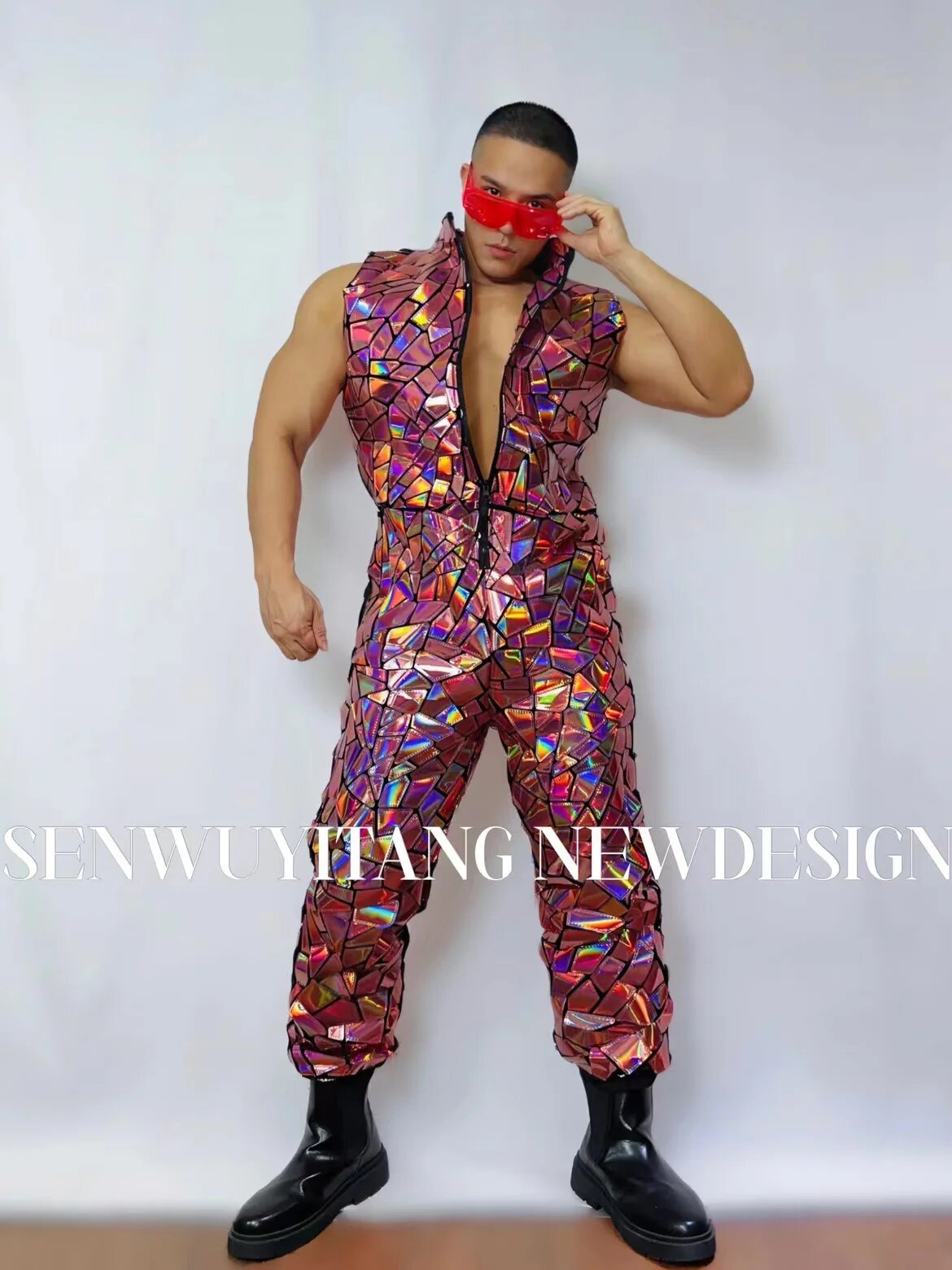 Комбинезон для гимнастики и танцев  размер L