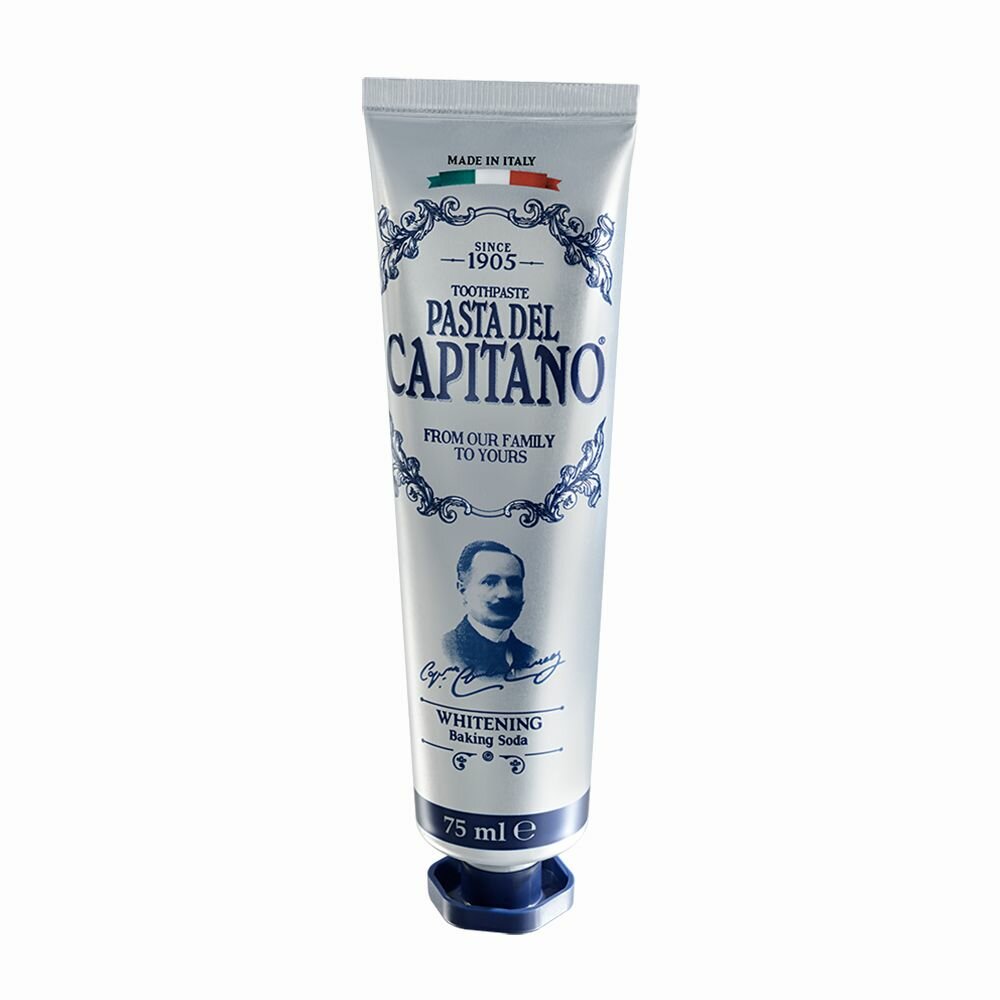 Pasta del Capitano 1905 Зубная паста Baking Soda / Для деликатного отбеливания 75 мл