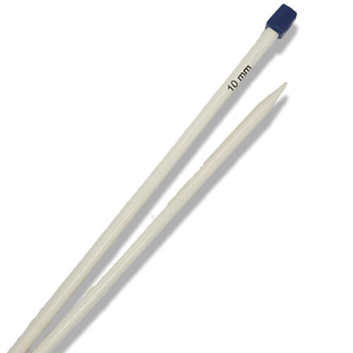 Спицы прямые для вязания с тефлоновым покрытием NAKO №10  в наборе 2шт