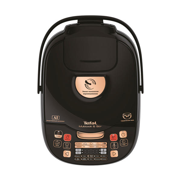 Мультиварка Tefal Multicook & Stir RK901832, 750Вт, сенсорное управление, 5л, 72 программы — фото 1