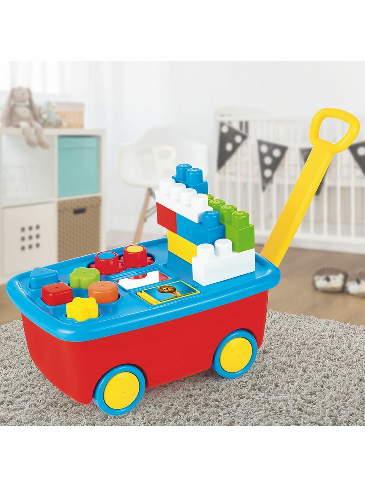 Конструктор в тележке DOLU, с набором — фото 1