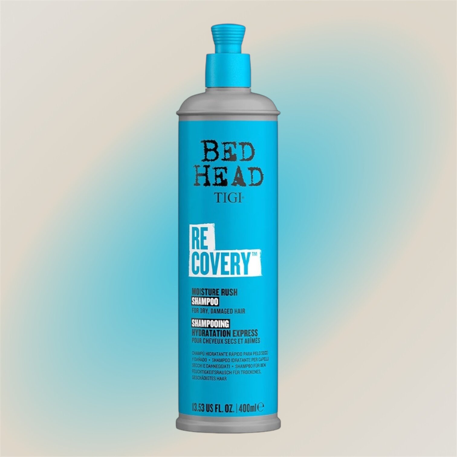 Шампунь TIGI Bed Head Recovery, для сухих поврежденных волос, увлажняющий, 400мл