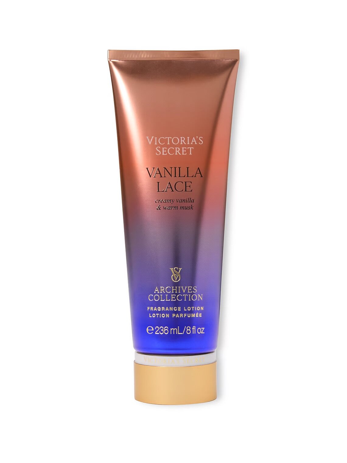 Лосьон для тела Victoria's Secret Vanilla Lace Fragrance Lotion, 26971704, для всех типов кожи, 236мл