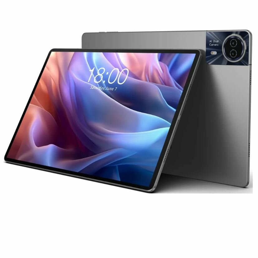 12,95" Планшет Teclast T65 Max (T65 MAX) 256 ГБ серебристый - 1920x1200, IPS, 8x2,2 ГГц, 8 ГБ, 10000 мА*ч, Android