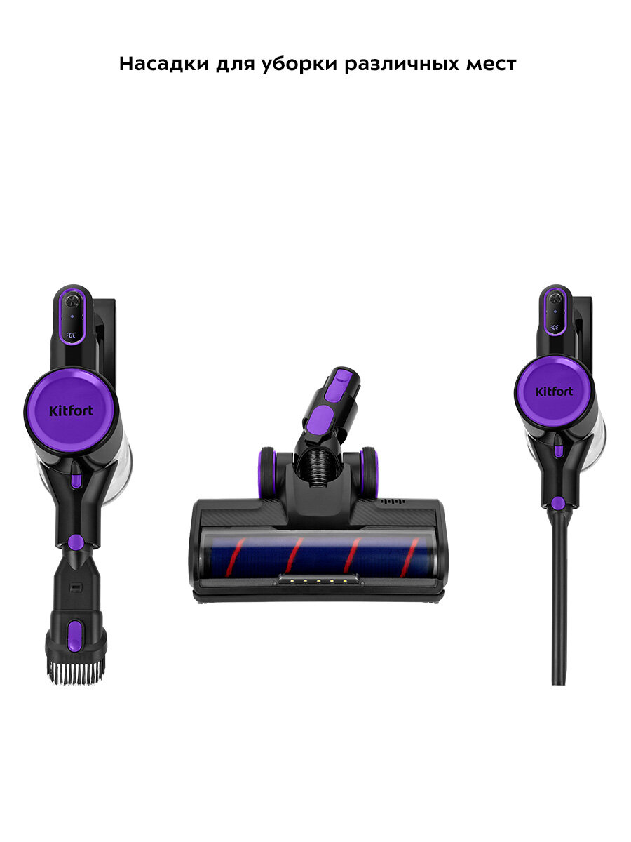 Вертикальный пылесос Kitfort КТ-5236 — фото 1