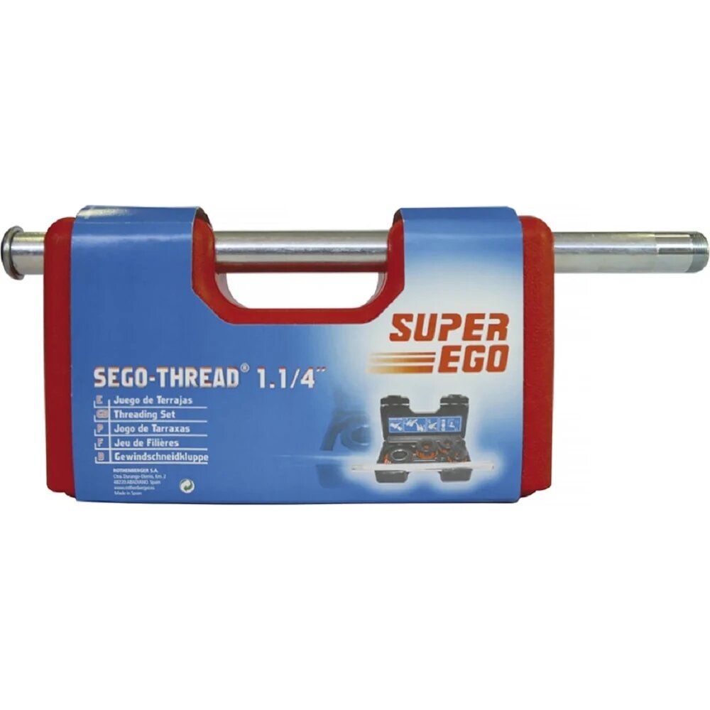 Изображение SUPER-EGO Резьбонарезной набор Promo 600 BSPT-R 1/2-1,1/4 600240600