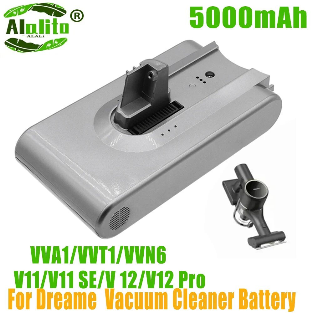 Аккумулятор 5000 мАч для Dreame V11 V11SE V12, VVN6-5000mAh — фото 1