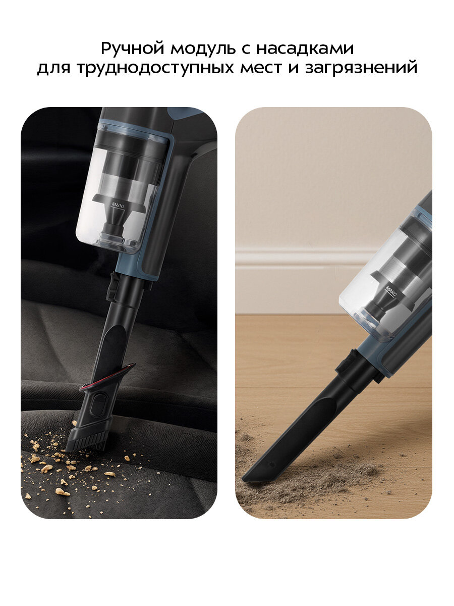 Вертикальный пылесос Kitfort КТ-5355 — фото 1