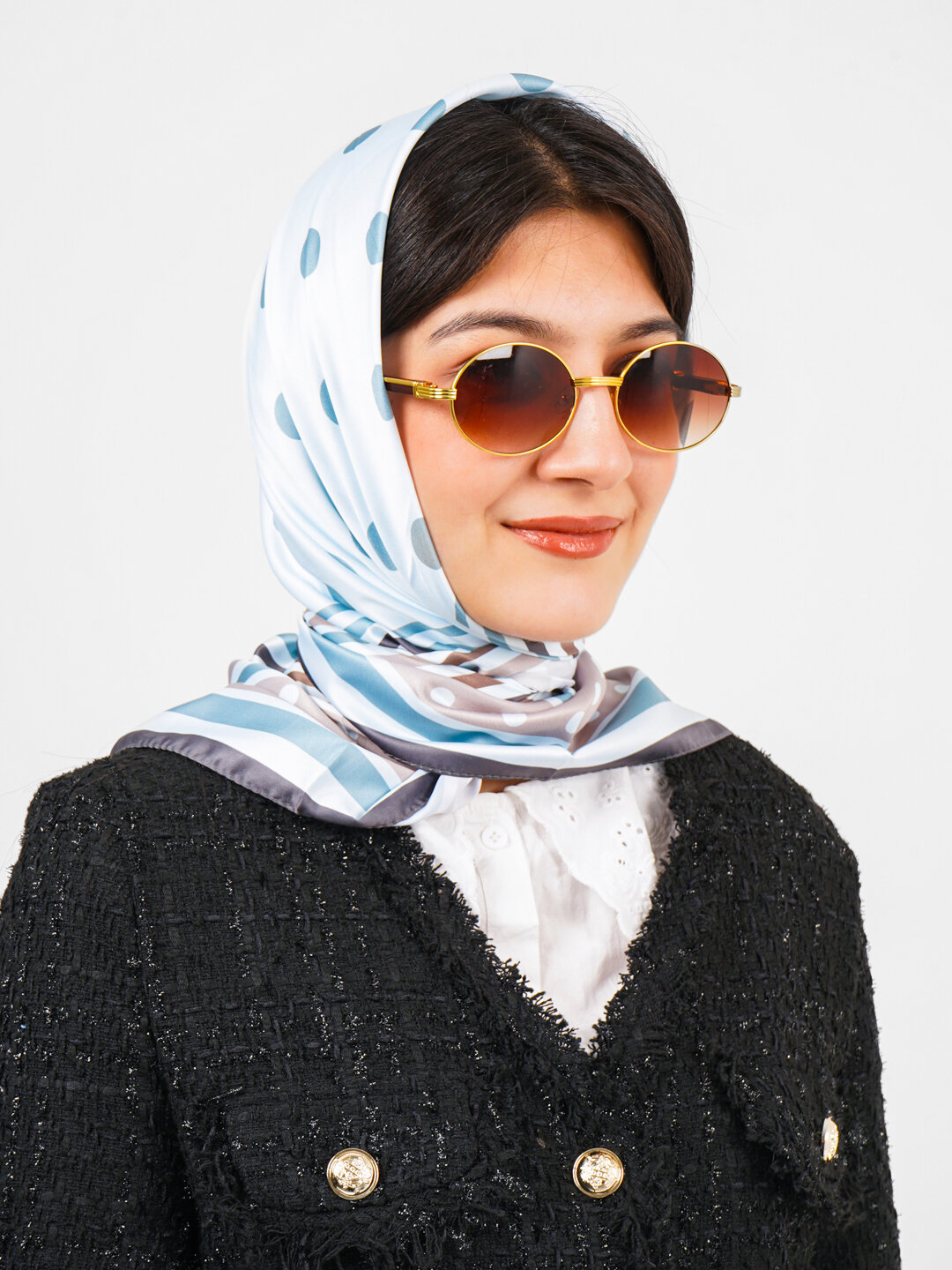 Платок 90*90 для девочек и женщин