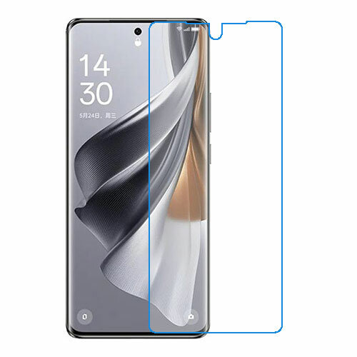 Скрин Мобайл защитный экран для Oppo Reno10 Pro из нано стекло 9H