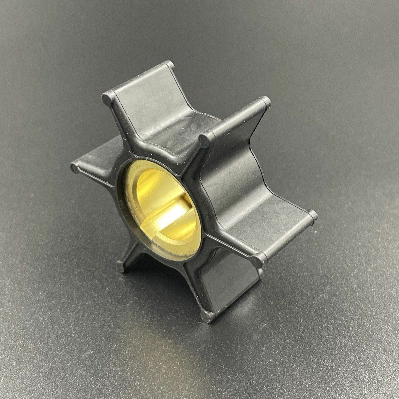 Крыльчатка помпы охлаждения Honda BF35-60 (металическая втулка) (KACAWA), OEM 19210-ZV5-003