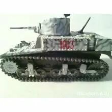 Масштабная модель 1/72 танк М3 Стюарт — фото 1