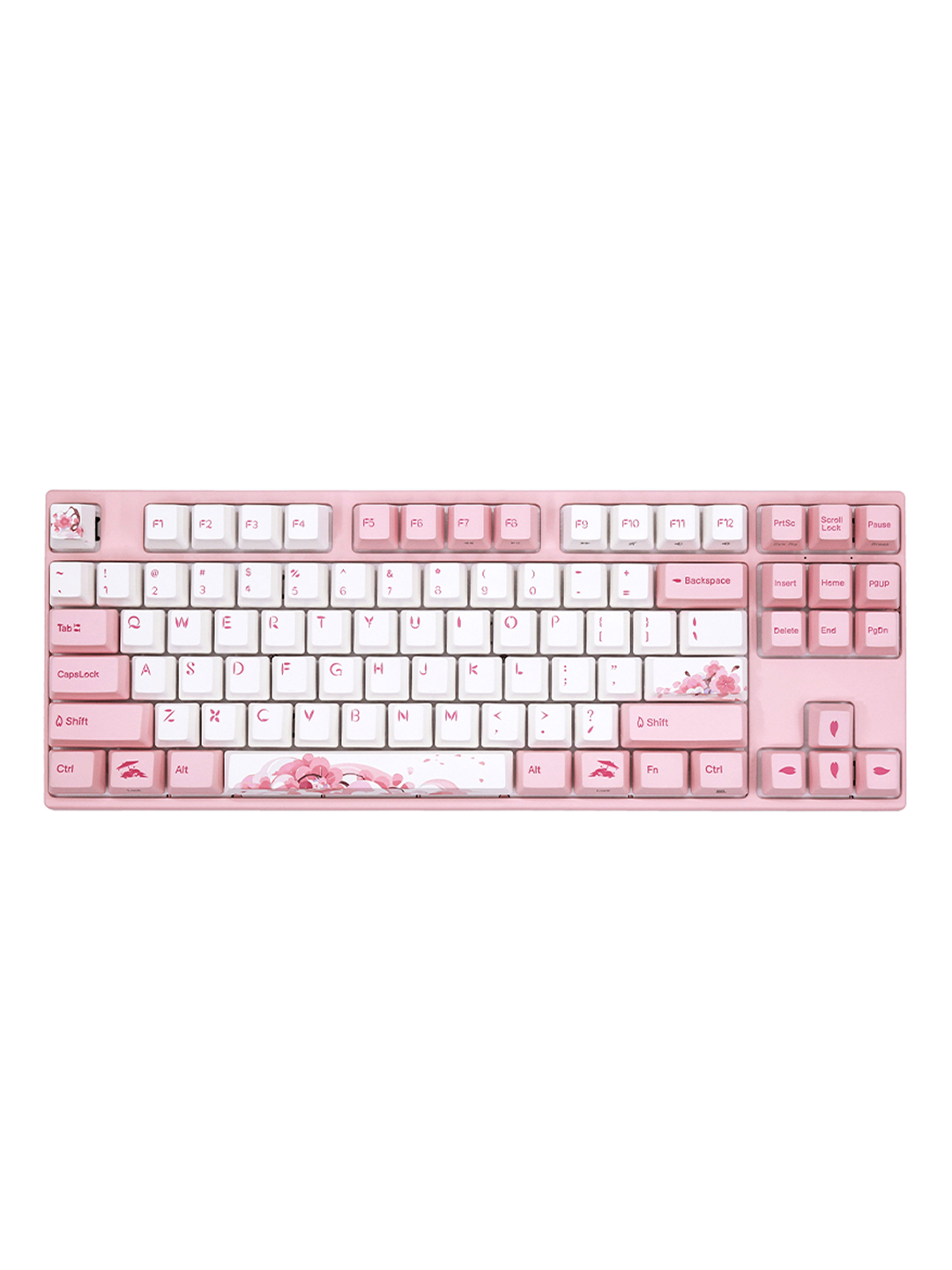 Клавиатура механическая Varmilo VEM87 Sakura R1 EC V2 Rose 87 клавиш USB игровая UA