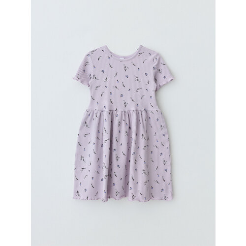 Платье Sela, размер 122, фиолетовый джемпер sela размер 122 фиолетовый