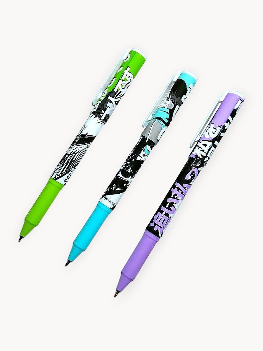 Ручка подар. в футляре "Manga Anime. City" (в н-ре из 3 шт)