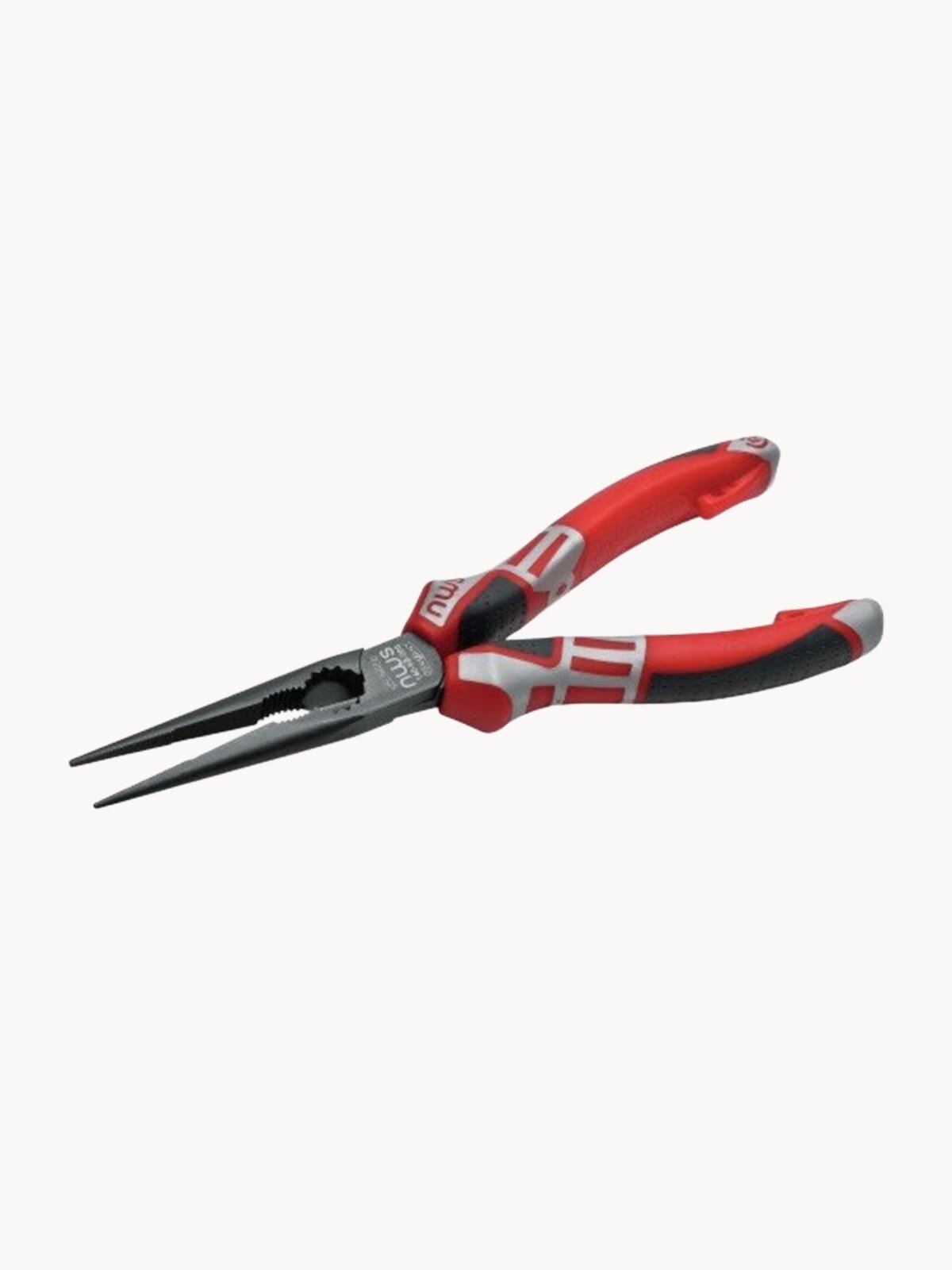 Длинногубцы прямые NWS 170 мм, покрытие TitanFinish, рукоятки SoftGripp 3K арт.140-69-170