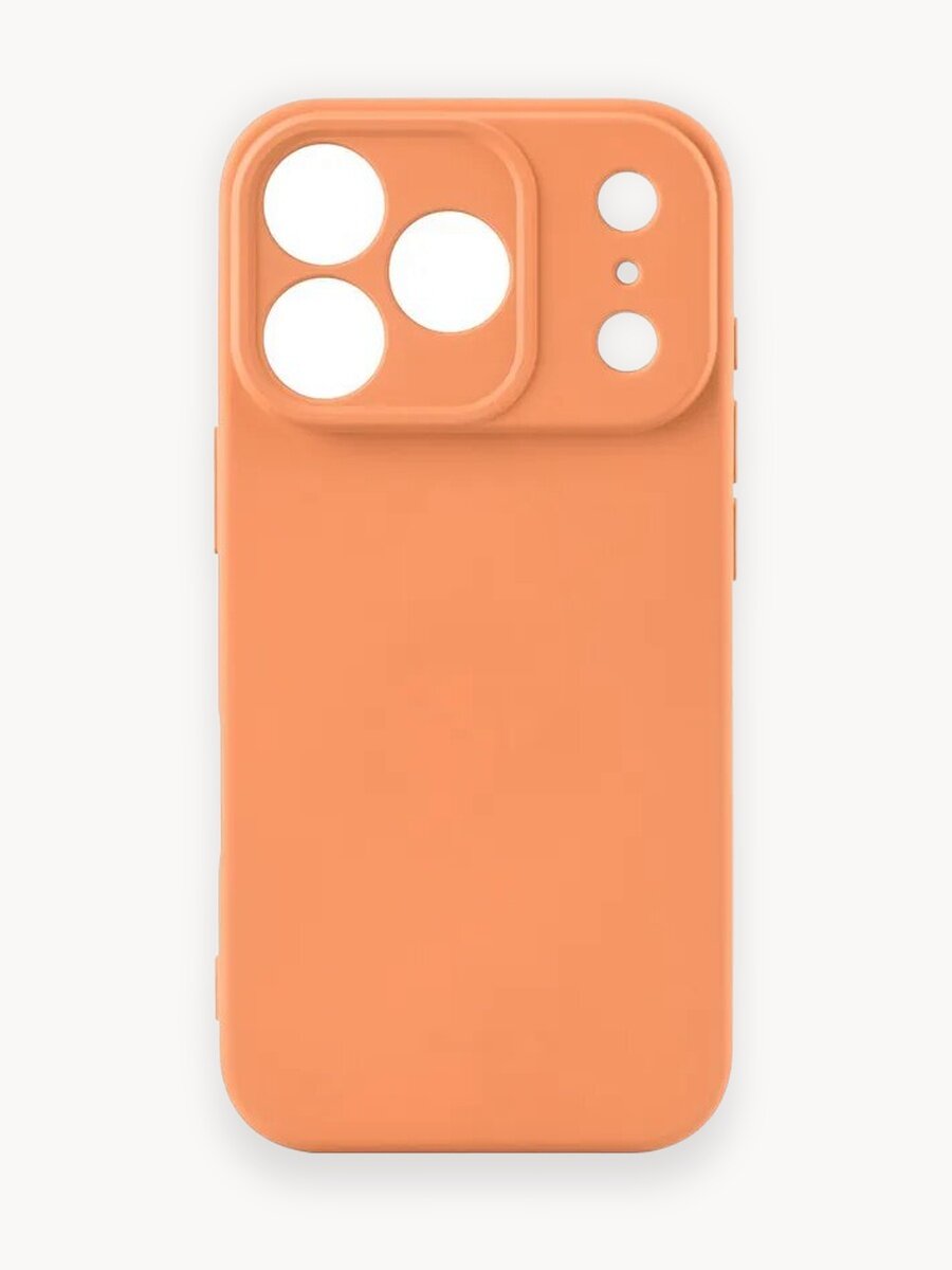 Чехол на iPhone 17 Pro ROCKET Sense, с защитой камеры, цвет: оранжевый