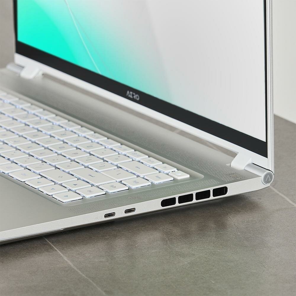 Ноутбук AERO 16 BSF Core i7-13700H/16Gb/SSD1Tb/RTX 4070 8Gb/16"/UHD+/OLED/60hz/Win11/silver (BSF-73KZ994SO) Gigabyte - фото №20
