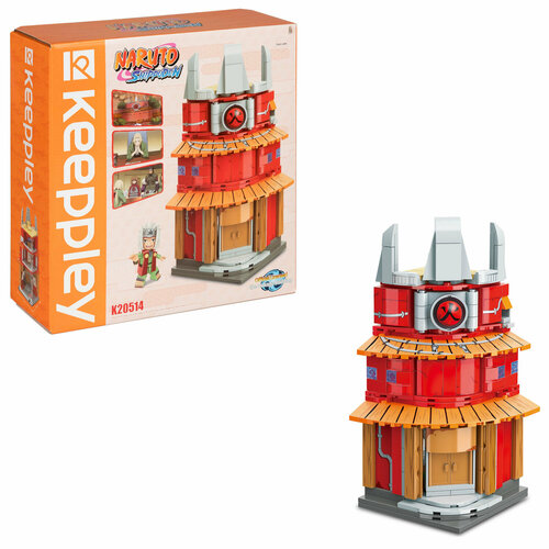 фото Конструктор 1toy "резиденция хокаге" 12*8*8 см, коробка 1 toy