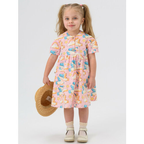 фото Платье мирмишелька, размер 92/98, розовый