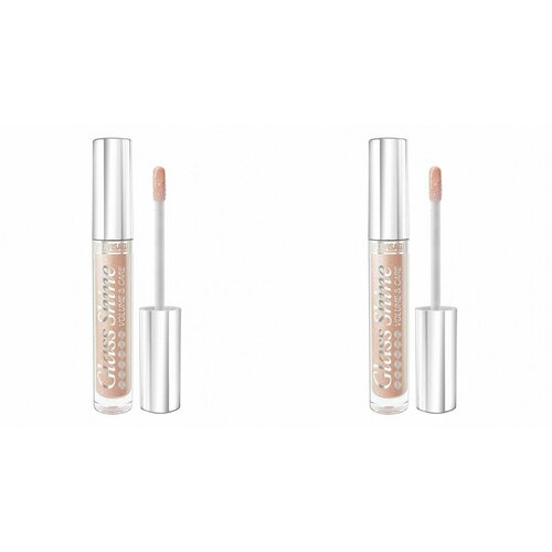 LUXVISAGE Блеск для губ Perfect Glass Shine тон 14, 2 шт.