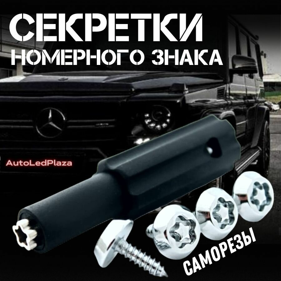 Секретки номерного знака