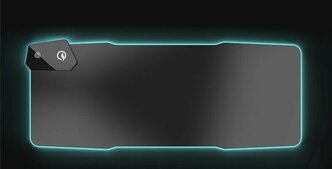 RGB Коврик для мыши с беспроводным зарядным устройством 15Вт