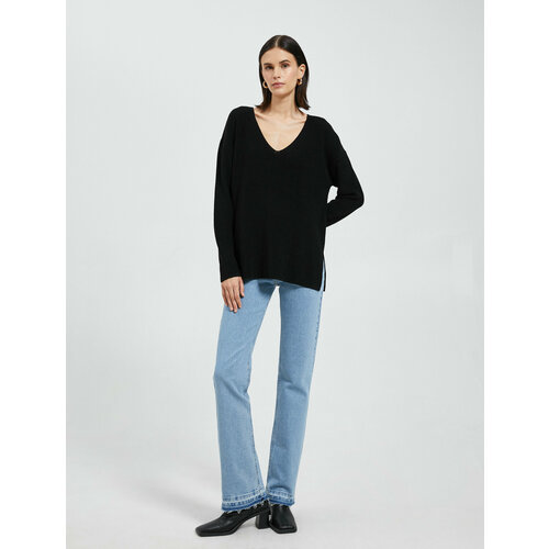 фото Свитер koton, размер 44, черный