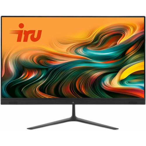 IRu Моноблок IRU P233 23.8" Full HD i3 1005G1 (1.2) 16Gb SSD256Gb CR Windows 11 Professional GbitEth WiFi BT 120W Cam 1920x1080 черный