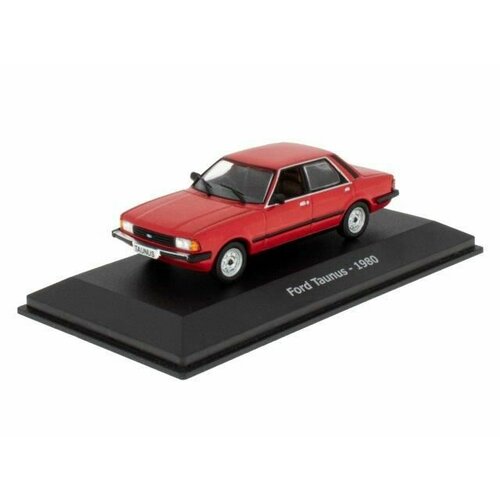 масштабная модель ford taunus g93a black FORD Taunus 1980 Red, масштабная модель автомобиля коллекционная