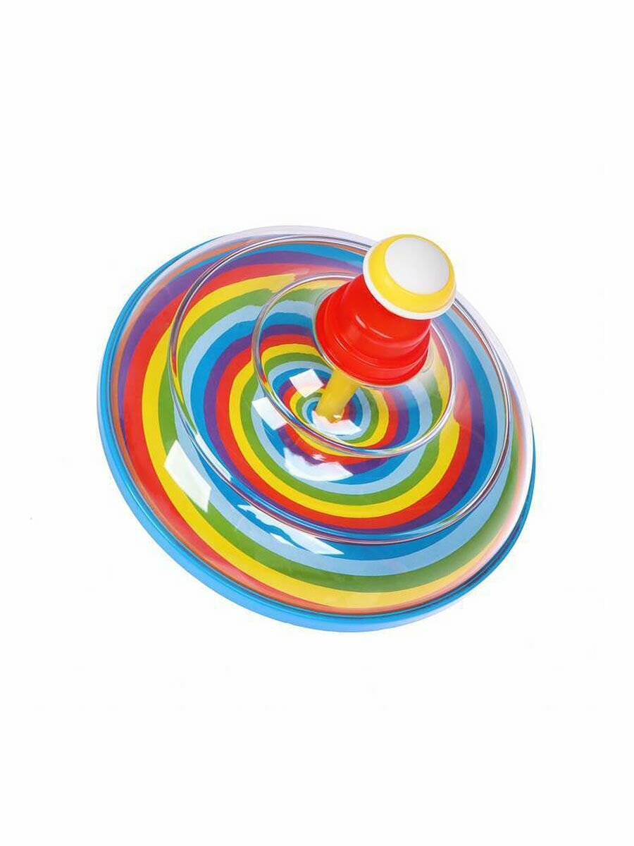 Юла прозрачная с музыкой 14 см Stellar 01975 — фото 1