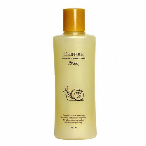 DEOPROCE SNAIL RECOVERY TONER Восстанавливающий тонер для лица с муцином улитки 210мл