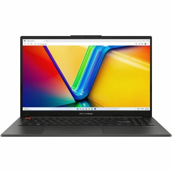 Ноутбук ASUS Vivobook S 15 K5504VA-MA091W OLED 2.8K (2880x1620) 90NB0ZK2-M003X0 Черный 15.6" Intel Core i7-13700H, 16 ГБ LPDDR5, 1 ТБ SSD, Iris Xe Graphics, Windows 11 Home