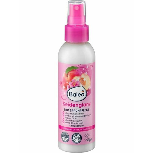 Balea спрей 5 в1 блеск и сияние волос легкость расчесывания 150 мл