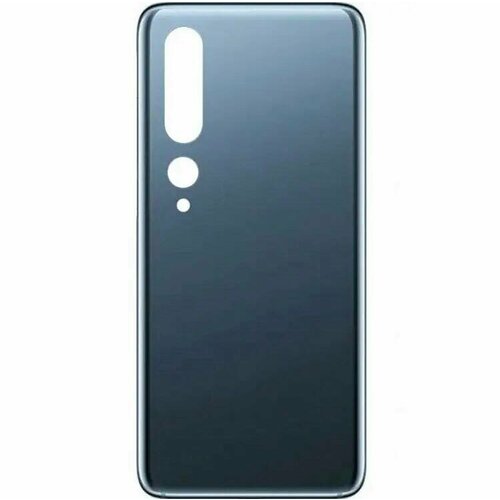 Задняя крышка для Xiaomi Mi 10 / Xiaomi Mi 10 Pro (Серебристый) for xiaomi mi 10 pro zimon luxury new thor heavy duty armor metal aluminum phone case for xiaomi mi 10 xiaomi 10 case
