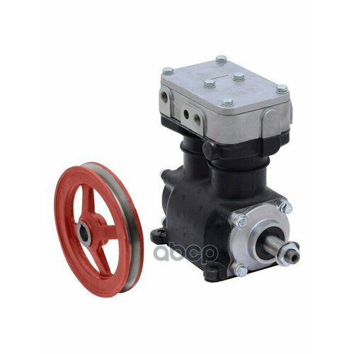 Компрессор Зил, Маз, Урал (2 Цилиндровый) Жид. Охлаж. Шкив 172Мм 320Л/Мин. Айк-Мото № ПК АЙК арт. АМ.3509012-16