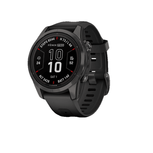 Garmin Часы Garmin Fenix 7S Pro Sapphire Solar Carbon Gray Black Band 010-02776-11 9688000₽