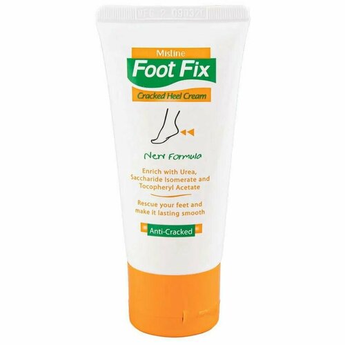 Mistine Крем для ног от трещин на пятках и локтях, Foot Fix Cracked Heel Cream. 50г
